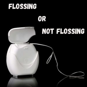 flossing vs not flossing