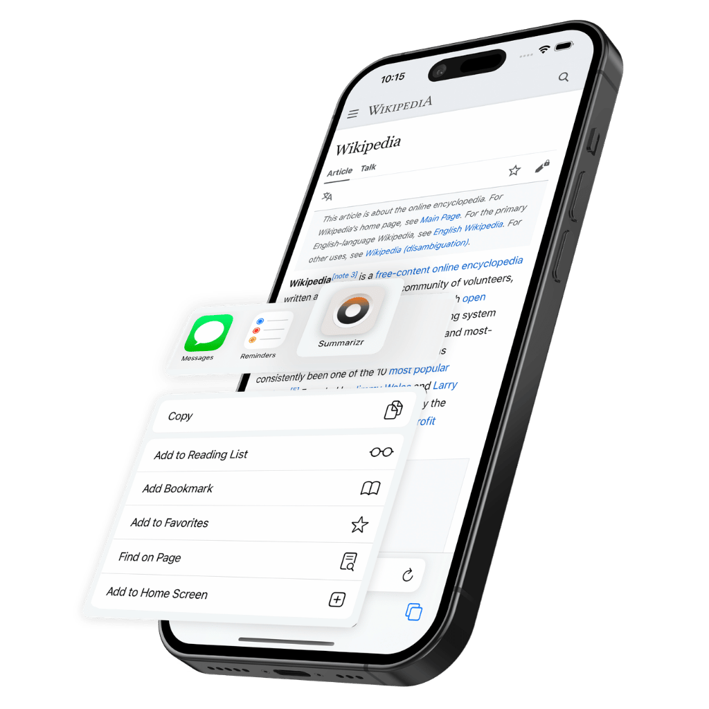 Summary AI App